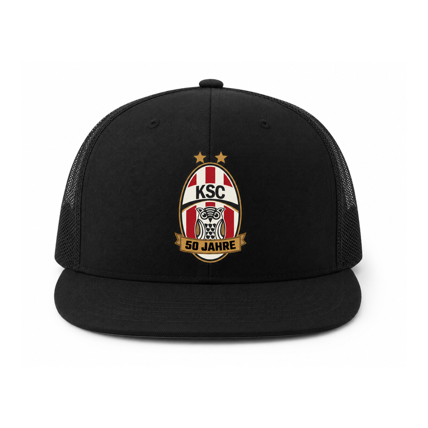 Mesh-Cap schwarz inkl. Druck KSC
