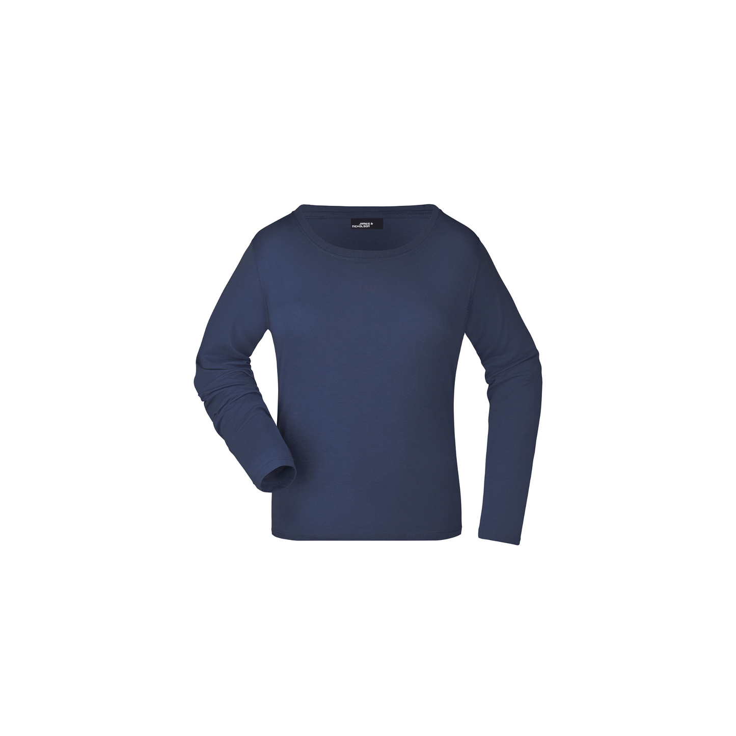 Longsleeve CLASSIC mit Stick auf der Brust