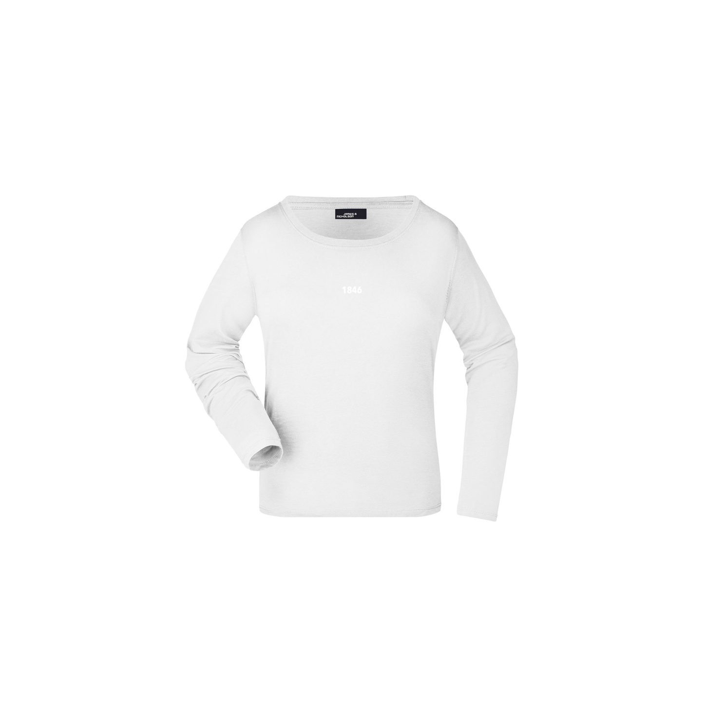 Longsleeve CLASSIC mit Stick auf der Brust