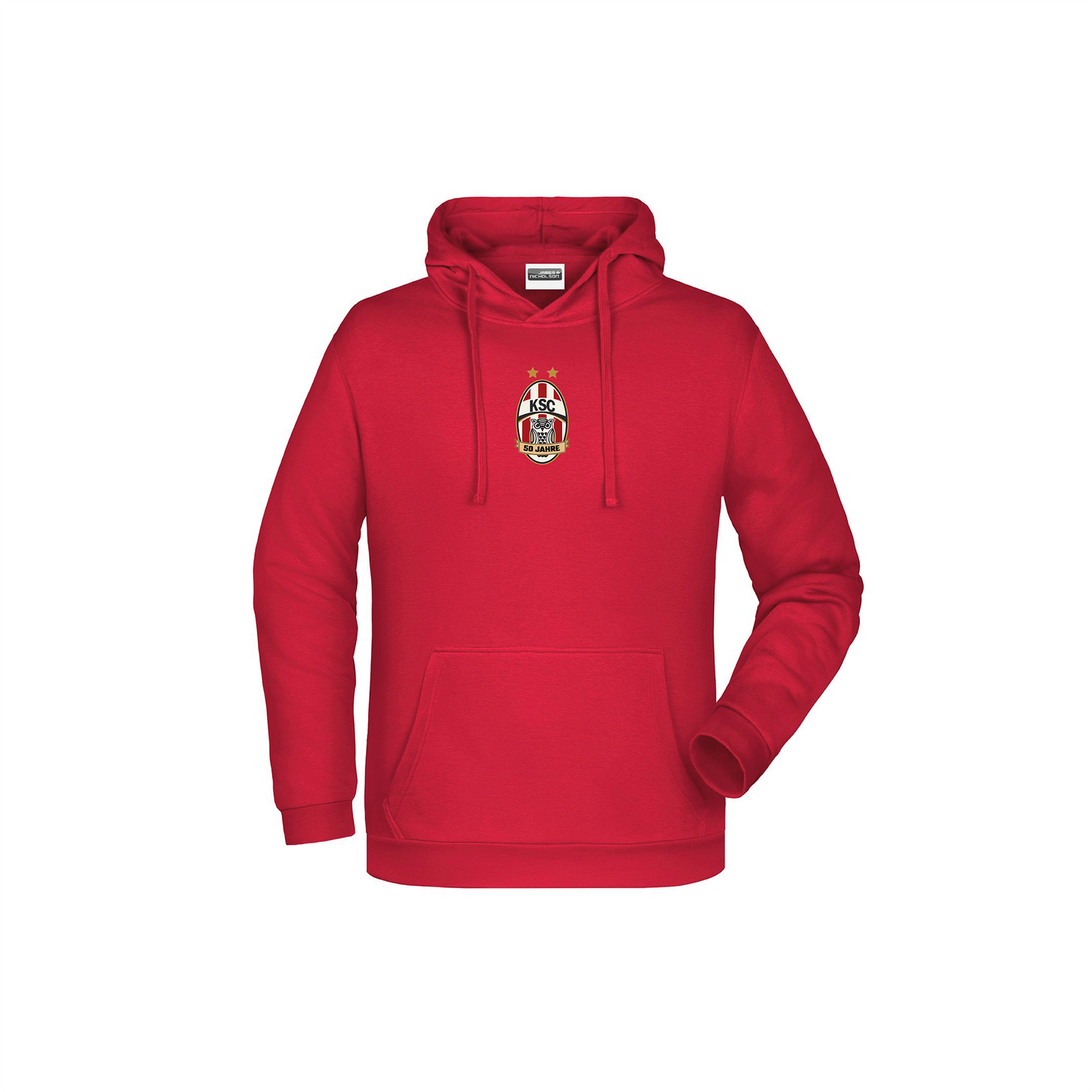 Hoodie KSC inkl. Druck Wappen auf der Brust