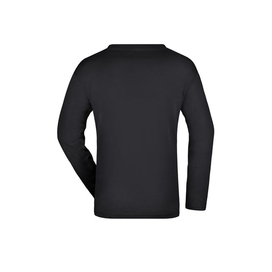 Longsleeve CLASSIC mit Stick auf der Brust