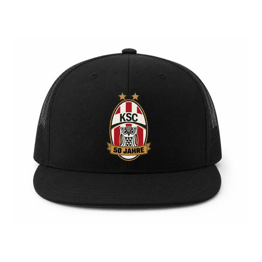 Mesh-Cap schwarz inkl. Druck KSC