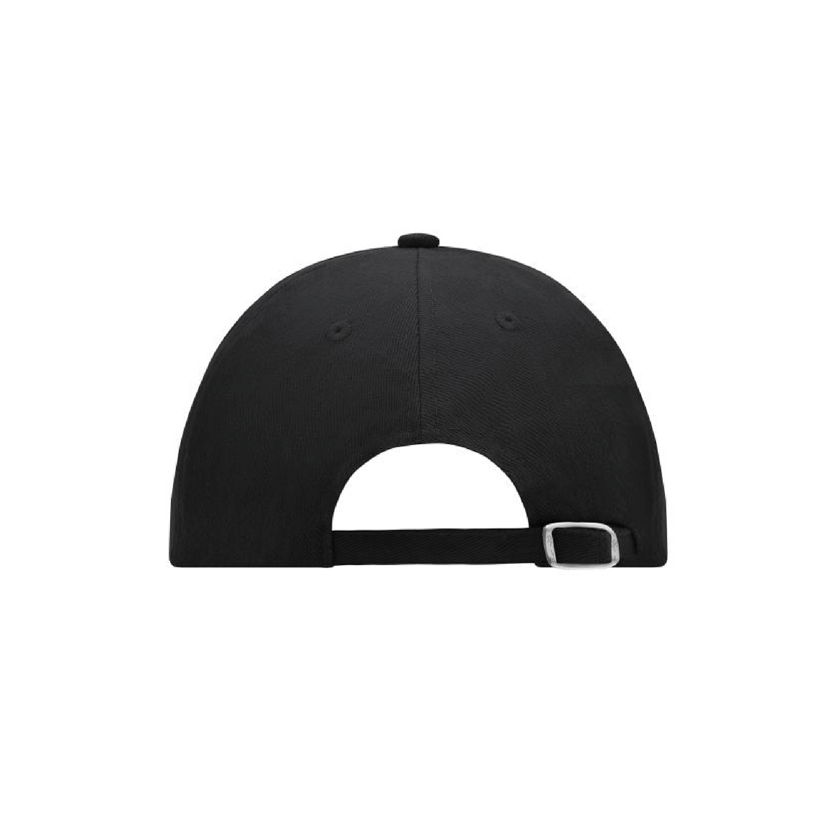 6-Panel Raver Cap schwarz inkl. Stick PEAKS