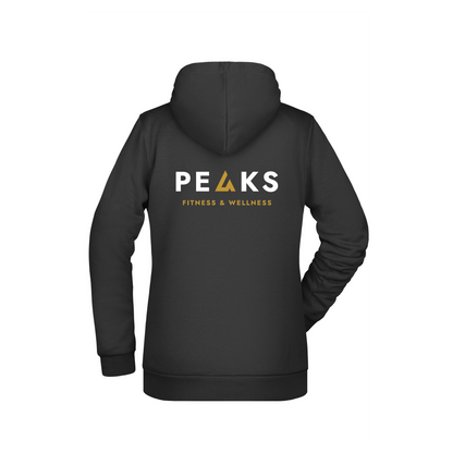 Hoodie PEAKS mit Druck