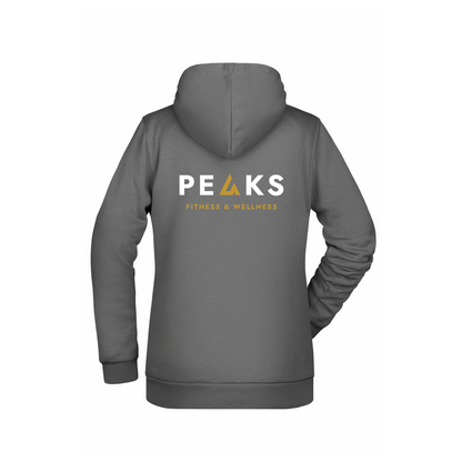 Hoodie PEAKS mit Druck