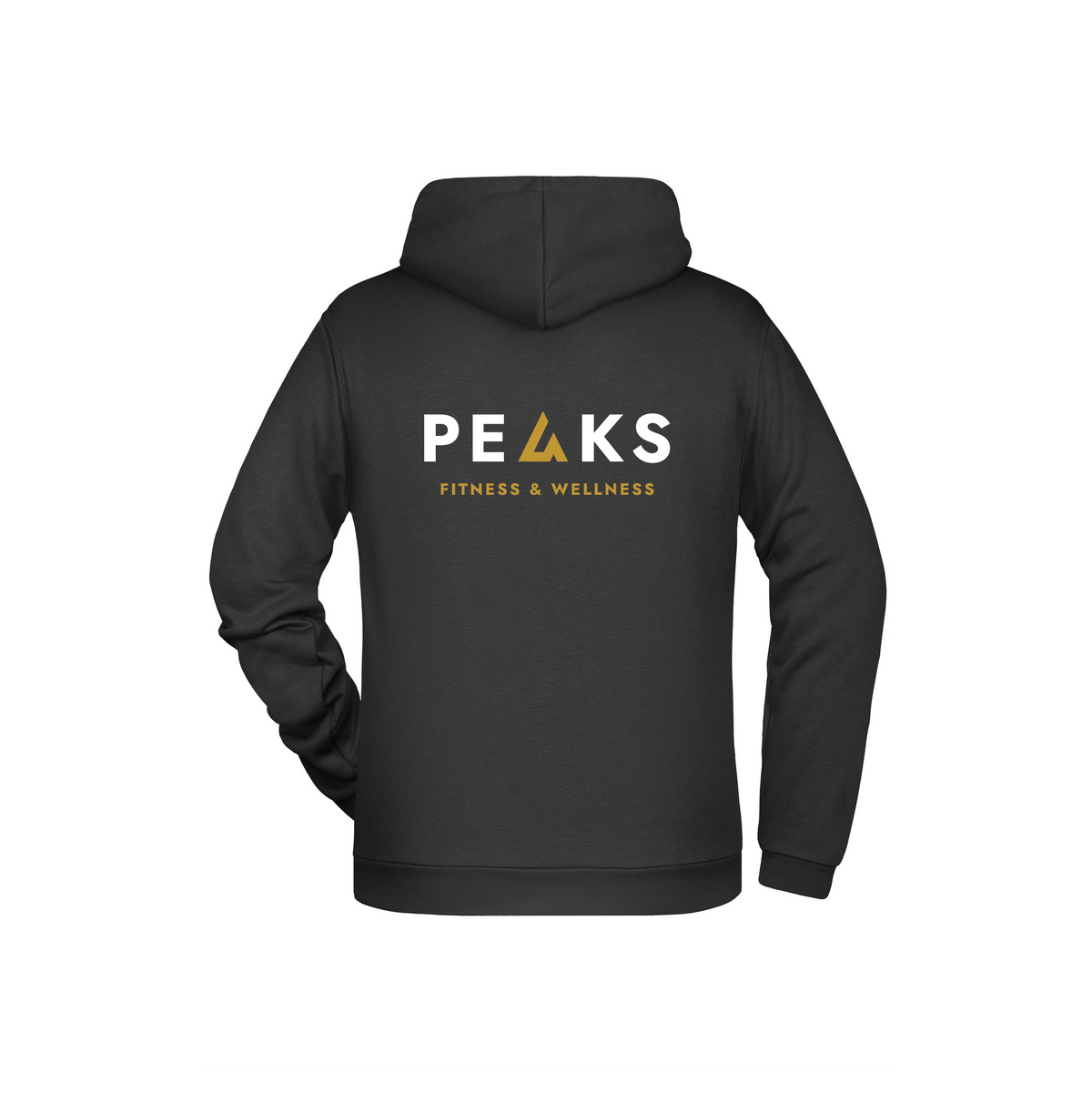 Hoodie PEAKS mit Druck
