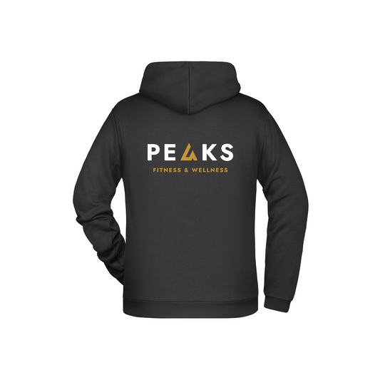 Hoodie PEAKS mit Druck