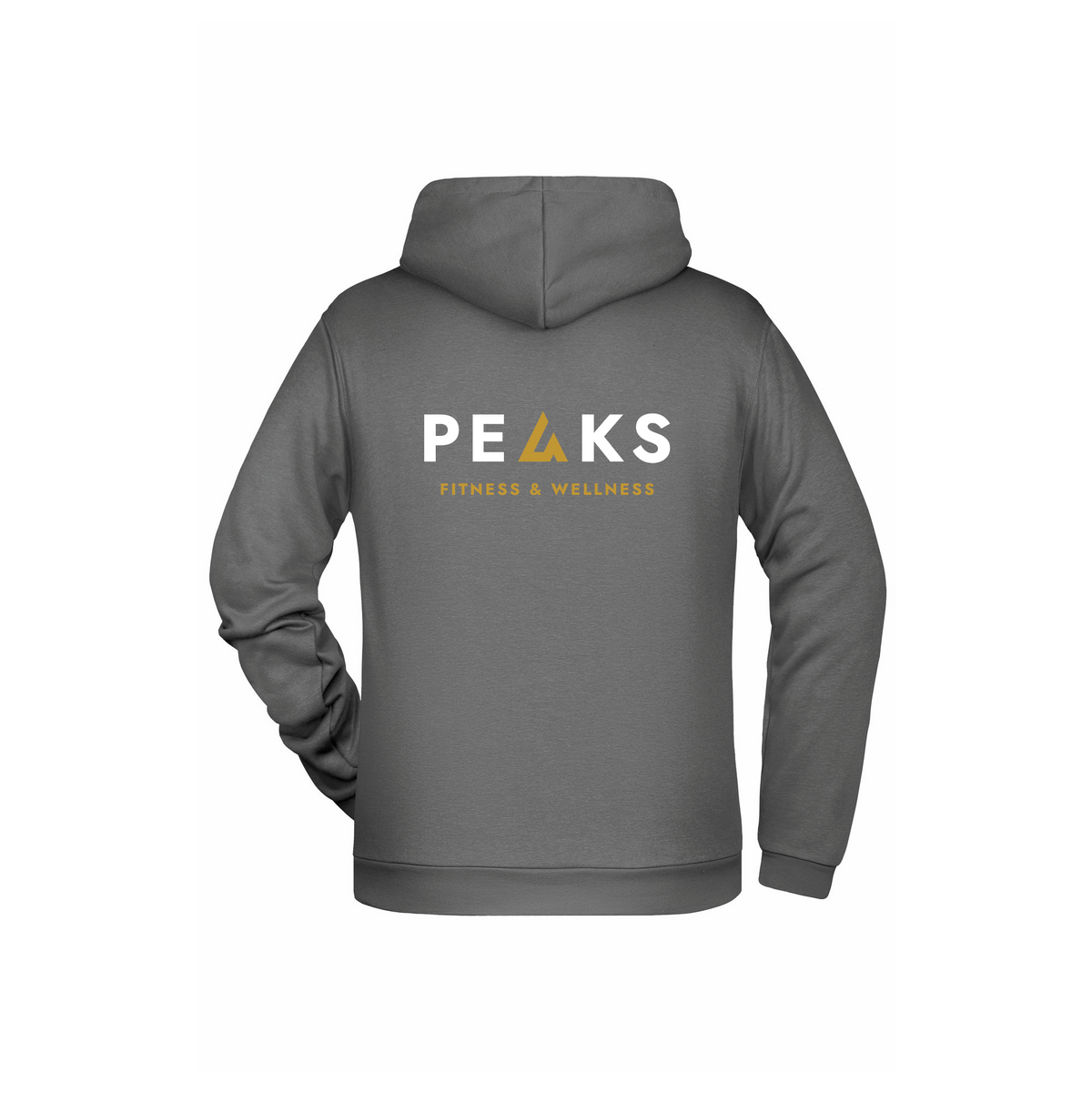 Hoodie PEAKS mit Druck