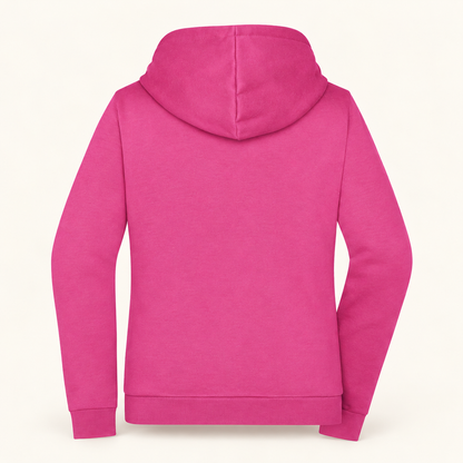 Pinke Damen Jacke mit Kapuze