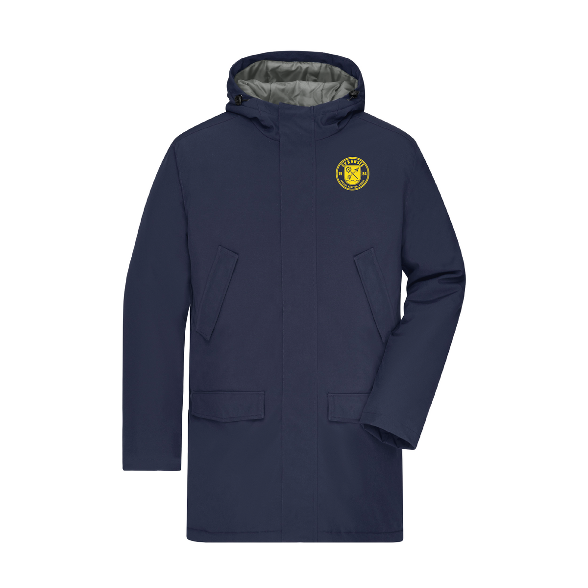 Coachjacke SV Karsee mit Druck Wappen