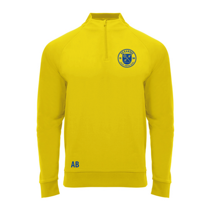 Half-Zipper mit Druck Wappen SV Karsee & Initialen