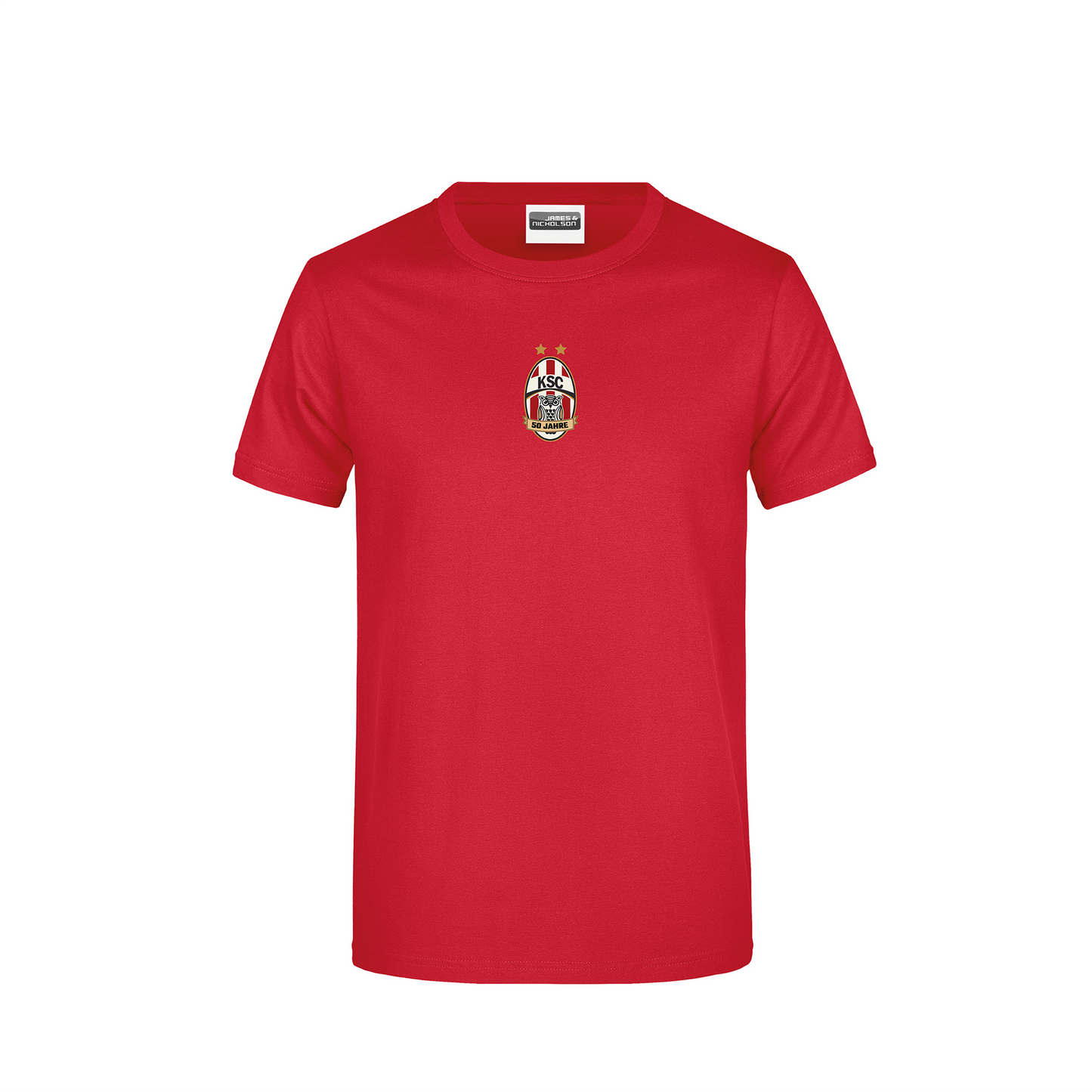 T-Shirt inkl. Druck KSC auf der Brust