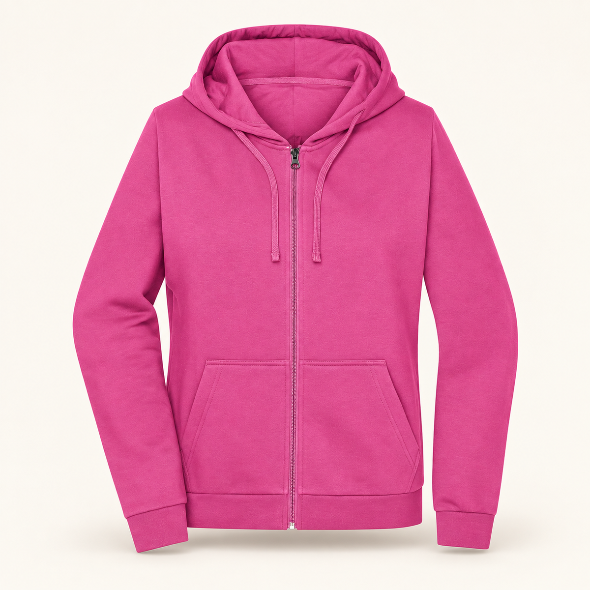 Pinke Damen Jacke mit Kapuze